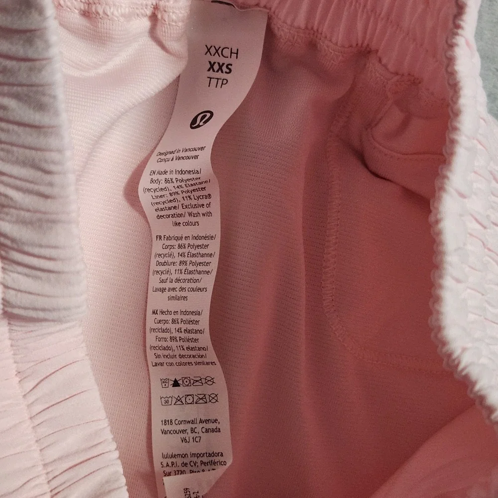 New Lululemon Shake It Out High Rise Run Short 2.5